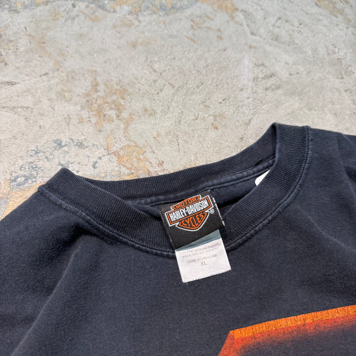 古着 USA製 Harley-Davidson/ハーレーダビッドソン/ プリントTシャツ/ サイズXL
