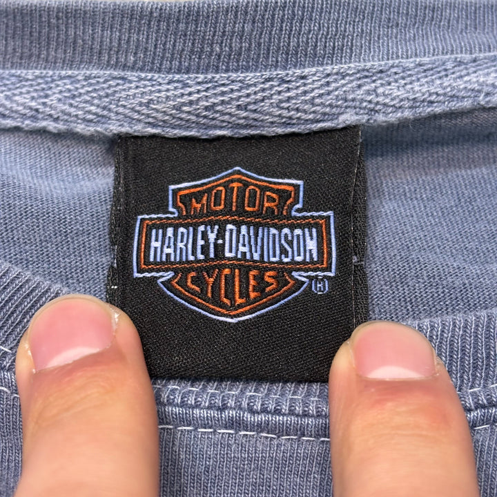古着 Harley-Davidson/ハーレーダビッドソン/ プリントロングスリーブTシャツ/ サイズL