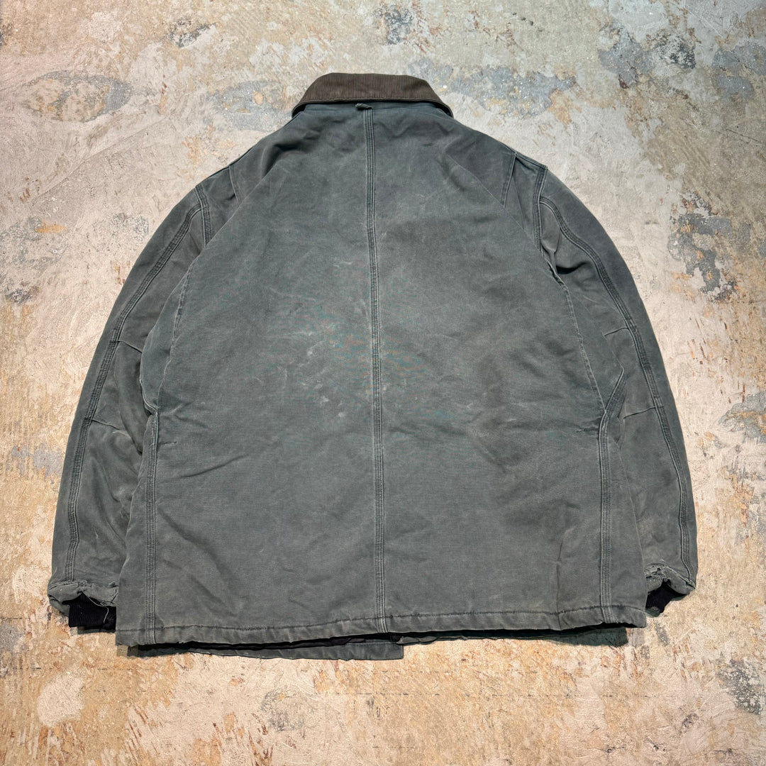 古着 carhartt/ カーハート/ トラディショナルコート/ ダック地/ 裏地キルティング/ サイズ2XL