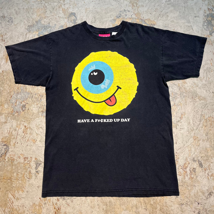 古着 USAVINTAGE/ プリントTシャツ/ 目ん玉/ サイズM