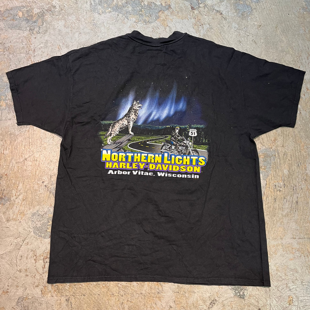 Used clothing Made in USA Harley-Davidson/Harley-Davidson/Printed T-shirt/Size 2XL