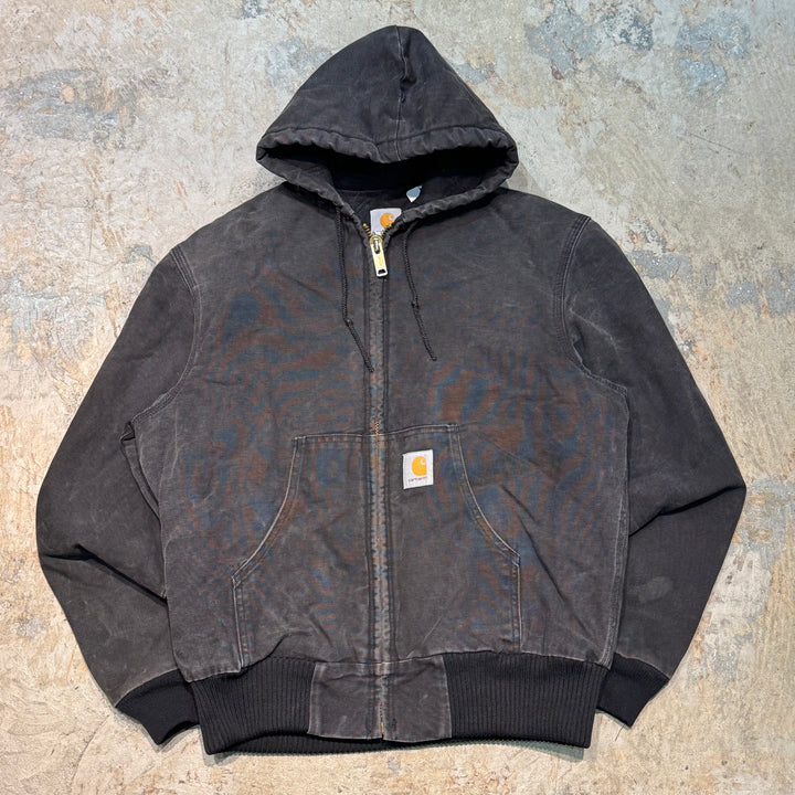 미국 80 년대에서 만든 중고 의류 ~ Carhartt/ Carhartt/ Active Jacket/ Duck Fabric/ Quilted Lining/ Size M
