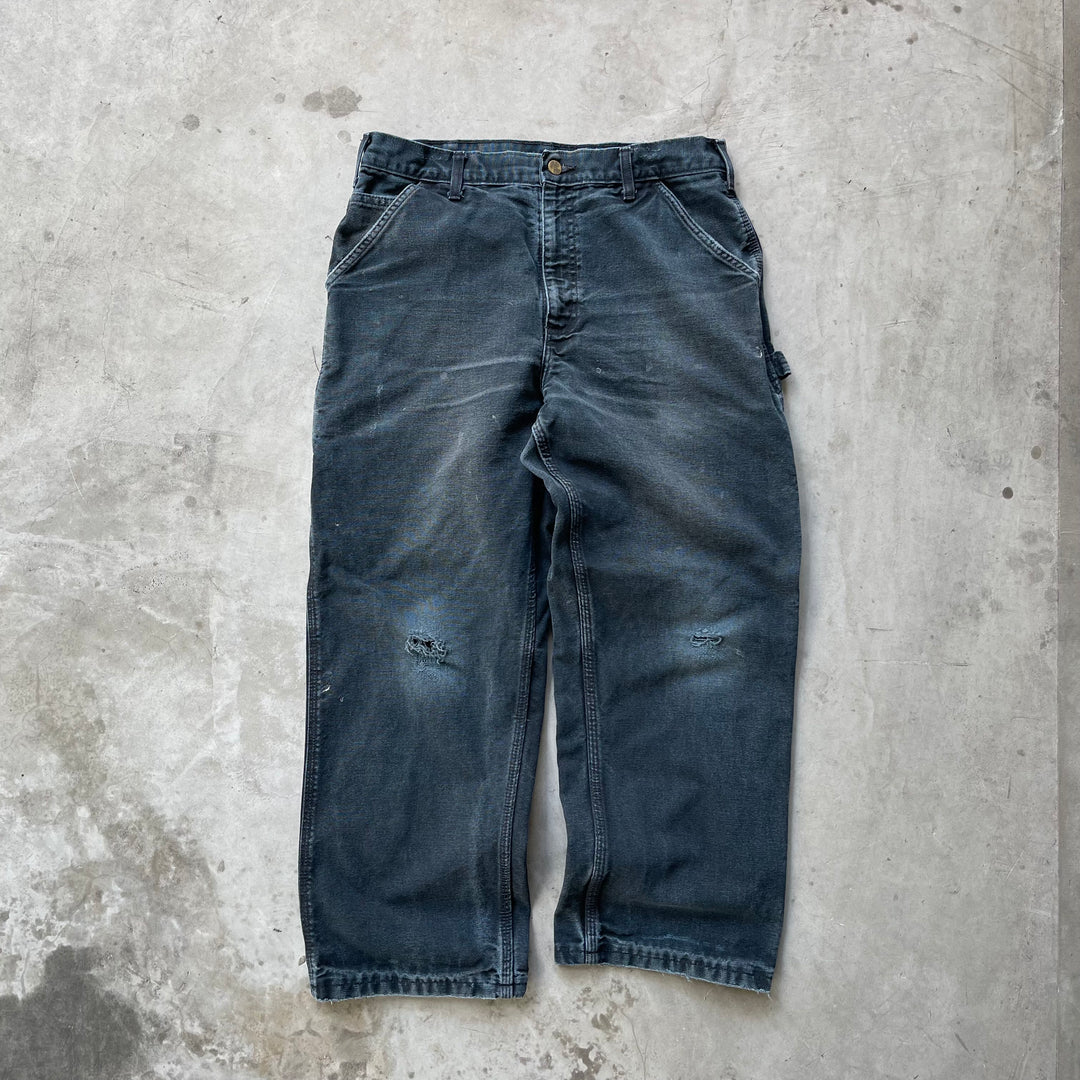 古着 Carhartt/カーハート/ダック地ペインターパンツ/実寸サイズ33×28