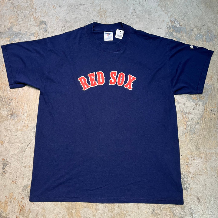 중고 의류 90 's ~/jerzees/jerseys/redsox/printed t-shirt/size l