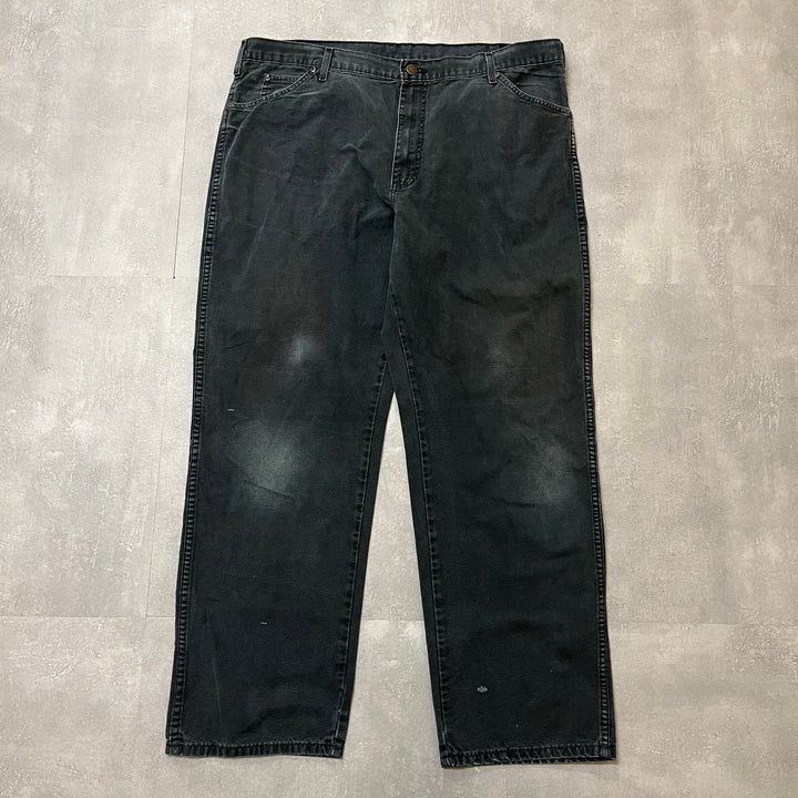 #1723 古着 Dickies/ディッキーズ Duck Work Pants/ダック地ワークパンツ /サイズ40×32