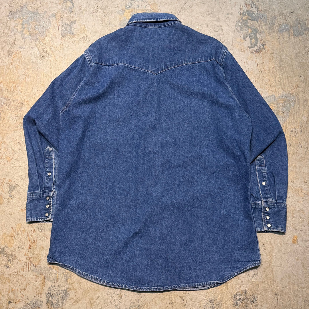 古着 Carhartt/ カーハート/ デニムウエスタンシャツ/ サイズXL相当