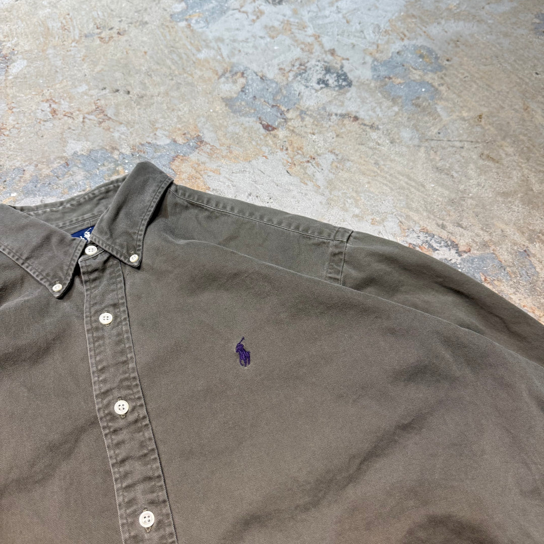 중고 의류 90의 Ralph Lauren/Ralph Lauren/Long Sleeve Shirt/Plain/Size L