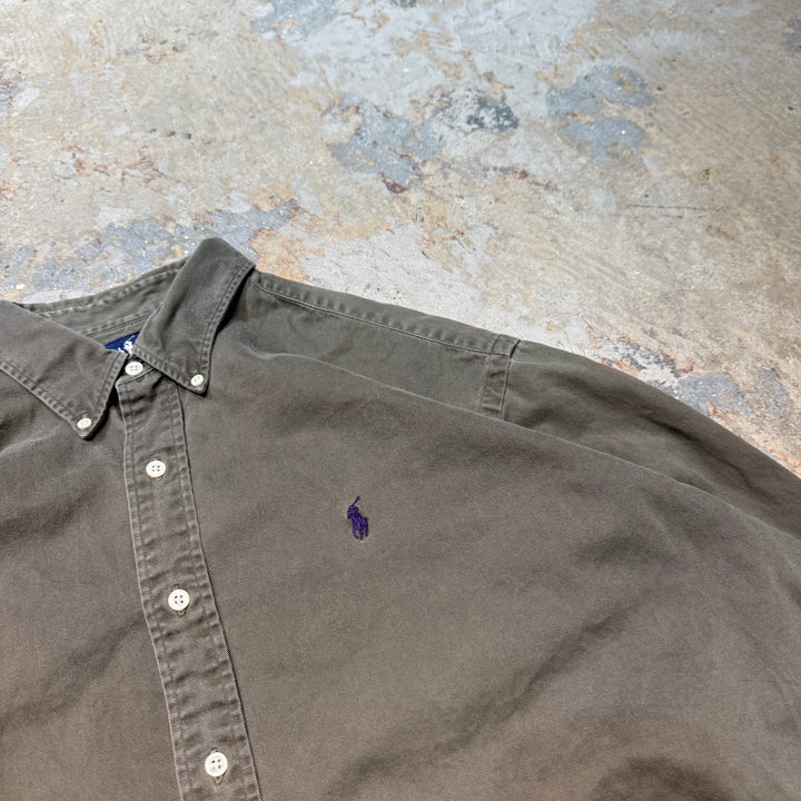 중고 의류 90의 Ralph Lauren/Ralph Lauren/Long Sleeve Shirt/Plain/Size L