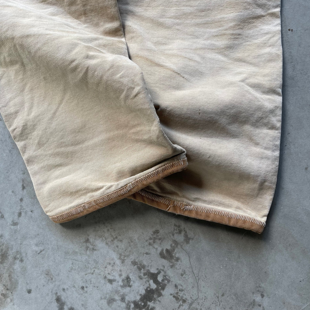 古着 USA製 Carhartt/カーハート/ダック地ペインターパンツ/ダブルニー/実寸サイズ33×31