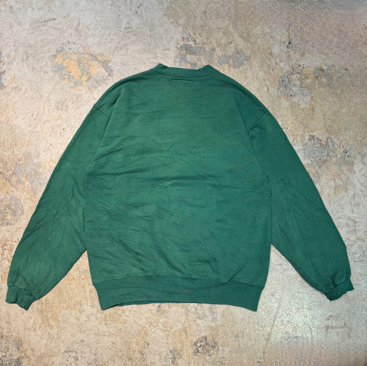 古着 RUSSELLATHLETIC/ ラッセル アスレチック/ クルーネックブランクスウェット/ 無地/ Vガゼット/ サイズL