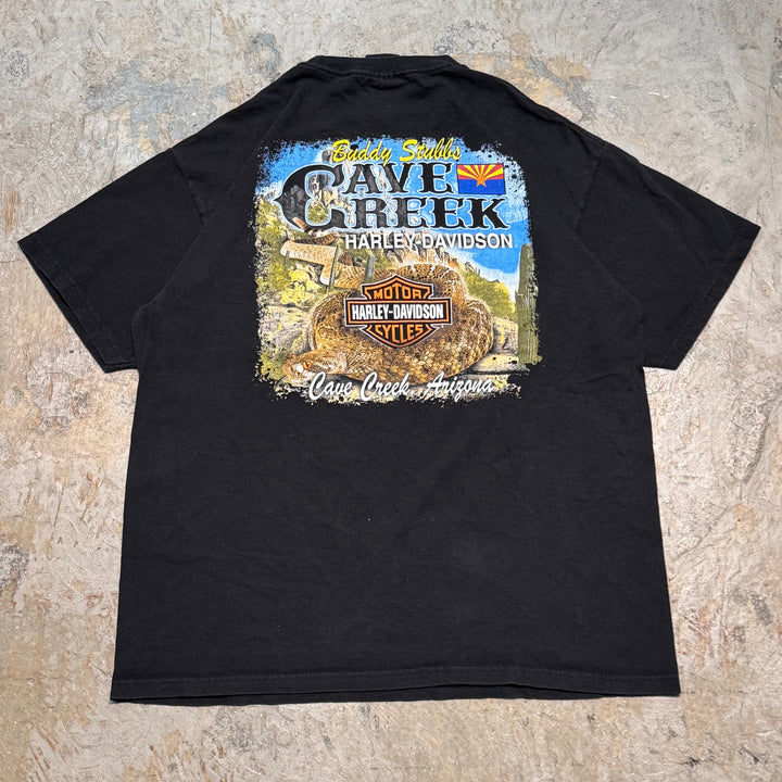 古着 Harley-Davidson/ハーレーダビッドソン/ プリントTシャツ/ サイズL