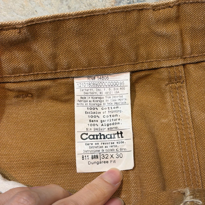 古着 Carhartt/カーハート/ダック地ペインターパンツ/実寸サイズ30×29