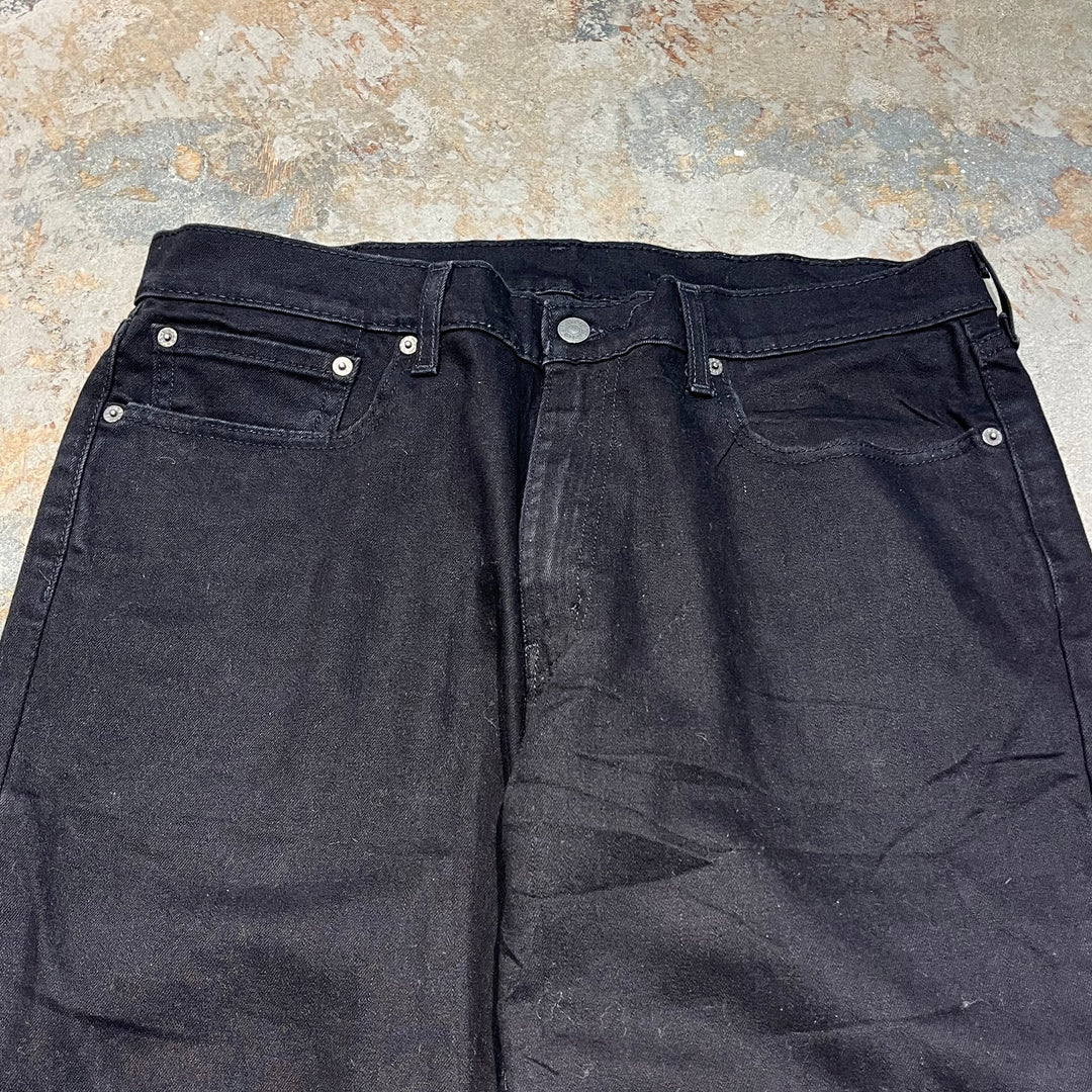 #4191 古着 Levi's/リーバイス/Black Denim Pants/ブラックデニムパンツ/黒タブ/551/サイズ36×34