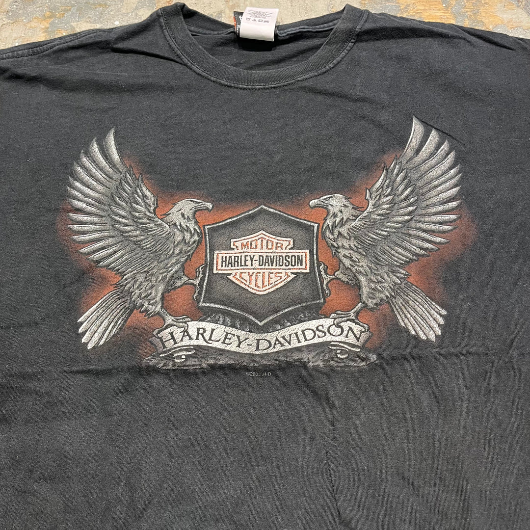 #4277 Harley-Davidson/ハーレーダビッドソン/short sleeve t-shirt Tee/ダブルステッチ/半袖Tシャツ/MADE IN U.S.A/サイズXL