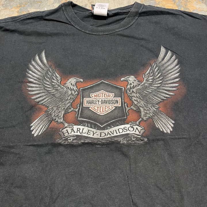 #4277 Harley-Davidson/ハーレーダビッドソン/short sleeve t-shirt Tee/ダブルステッチ/半袖Tシャツ/MADE IN U.S.A/サイズXL