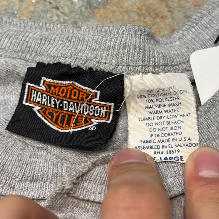 古着 USA製 Harley-Davidson/ハーレーダビッドソン/ プリントTシャツ/ サイズXL