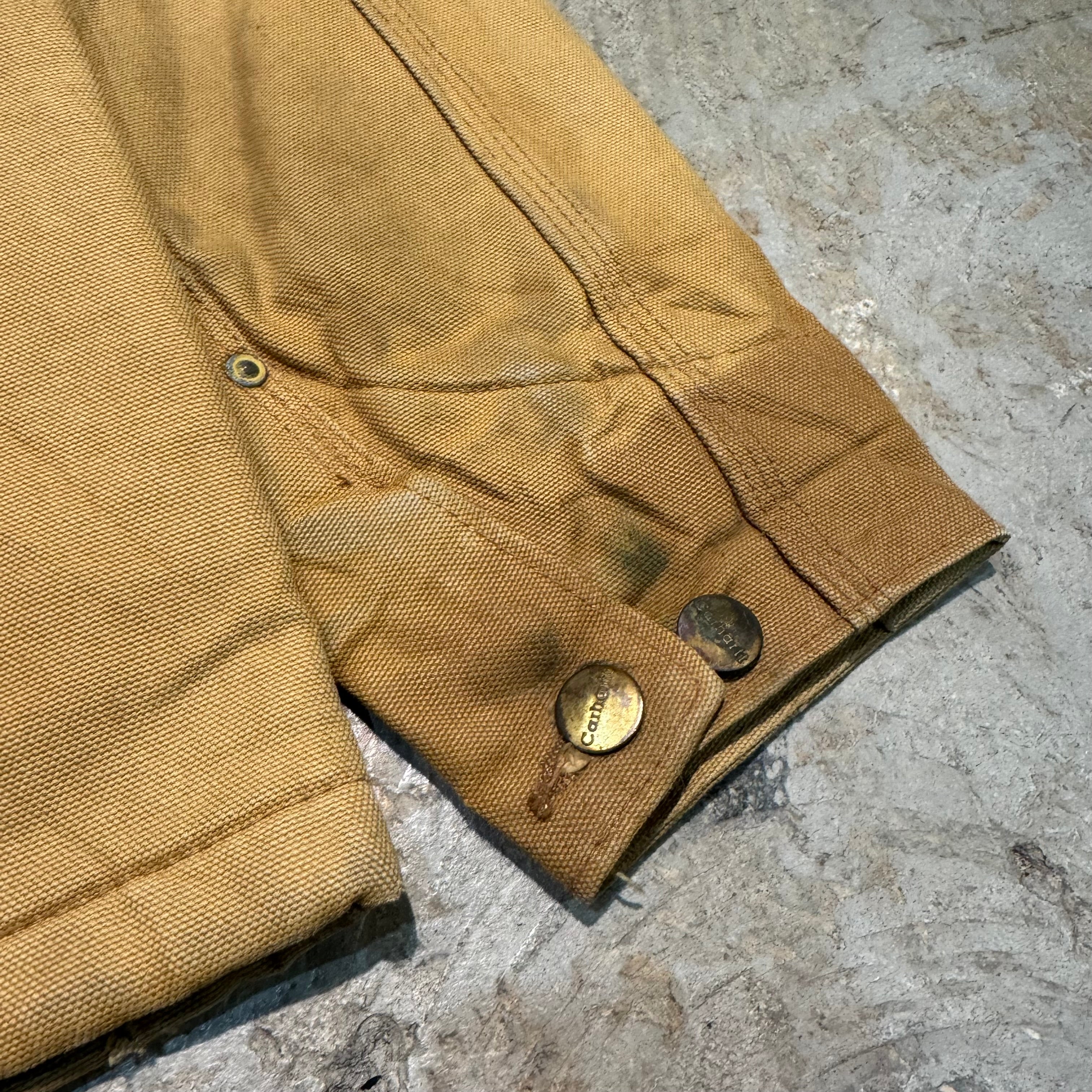 古着 carhartt/ カーハート/ ミシガンチョアコート/ ダック地/ 裏地