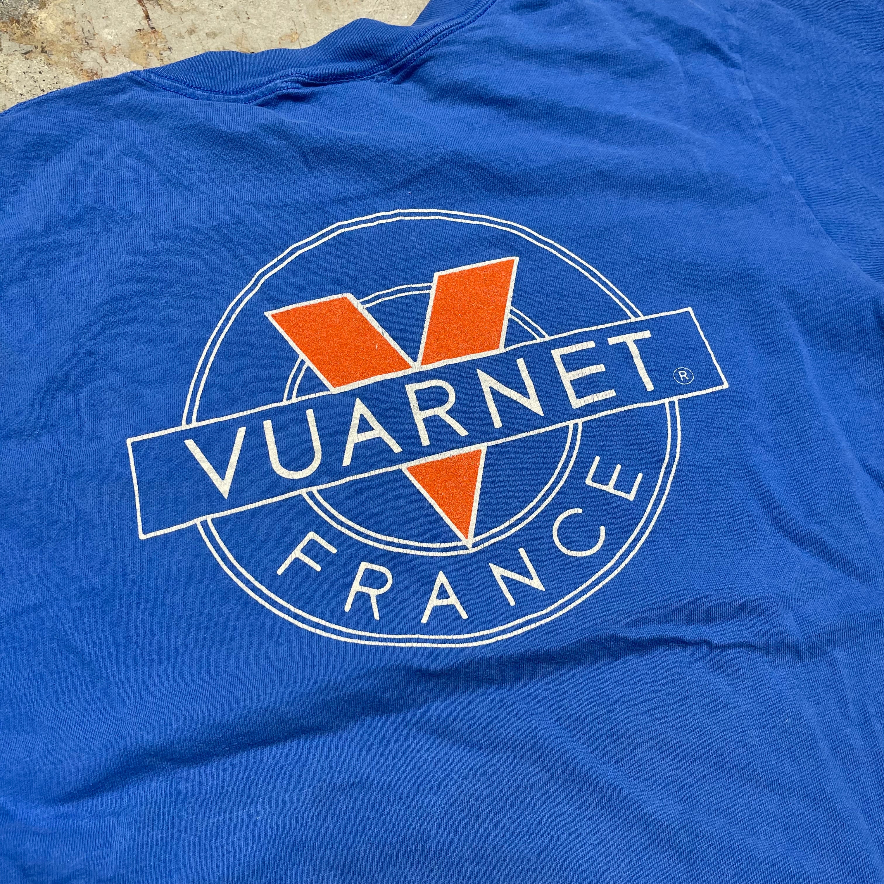 古着 USA製 VUARNET FRANCE/ヴァルネ/サングラスメーカー/企業系/ヴィンテージ シングルステッチ Tシャツ/サイズL相当 – 古着屋  MUJIN