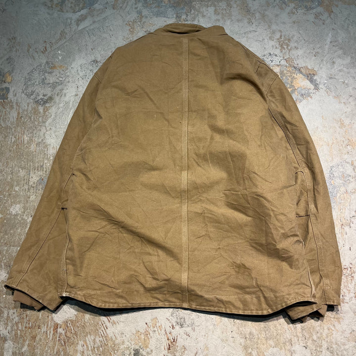 #3420 古着 Carhartt/カーハート/Muskegon Jacket/ダック地　裏フリースジャケット/サイズ2XL