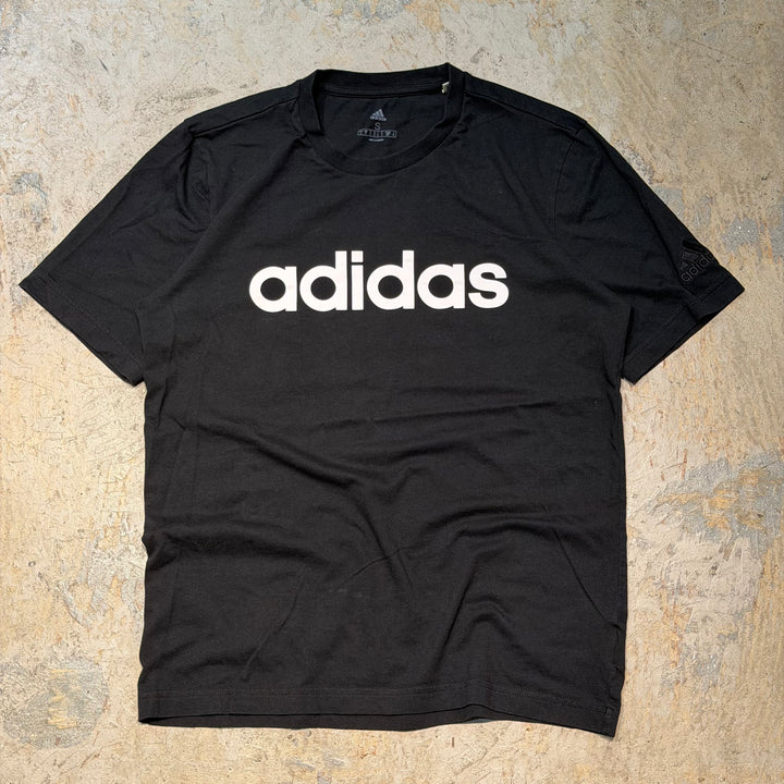 古着 adidas/ アディダス/ プリントTシャツ/ 刺繍/サイズS