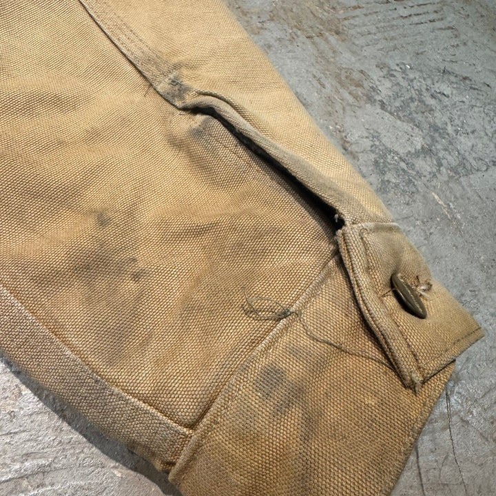 중고 의류 Carhartt/ 트래커 재킷/ 오리 패브릭/ 담요 늘어선/ Corduroy Collar/ Size S에 해당합니다.