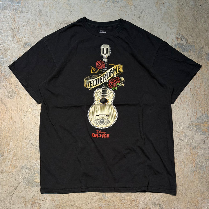 古着 Disney/ リメンバーミー/ ディズニー･オン･アイス会場限定/ プリントTシャツ/ サイズM相当