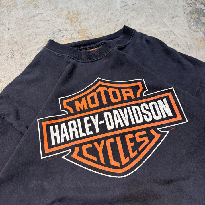 古着 USA製 Harley-Davidson/ハーレーダビッドソン/ プリントTシャツ/ サイズXL