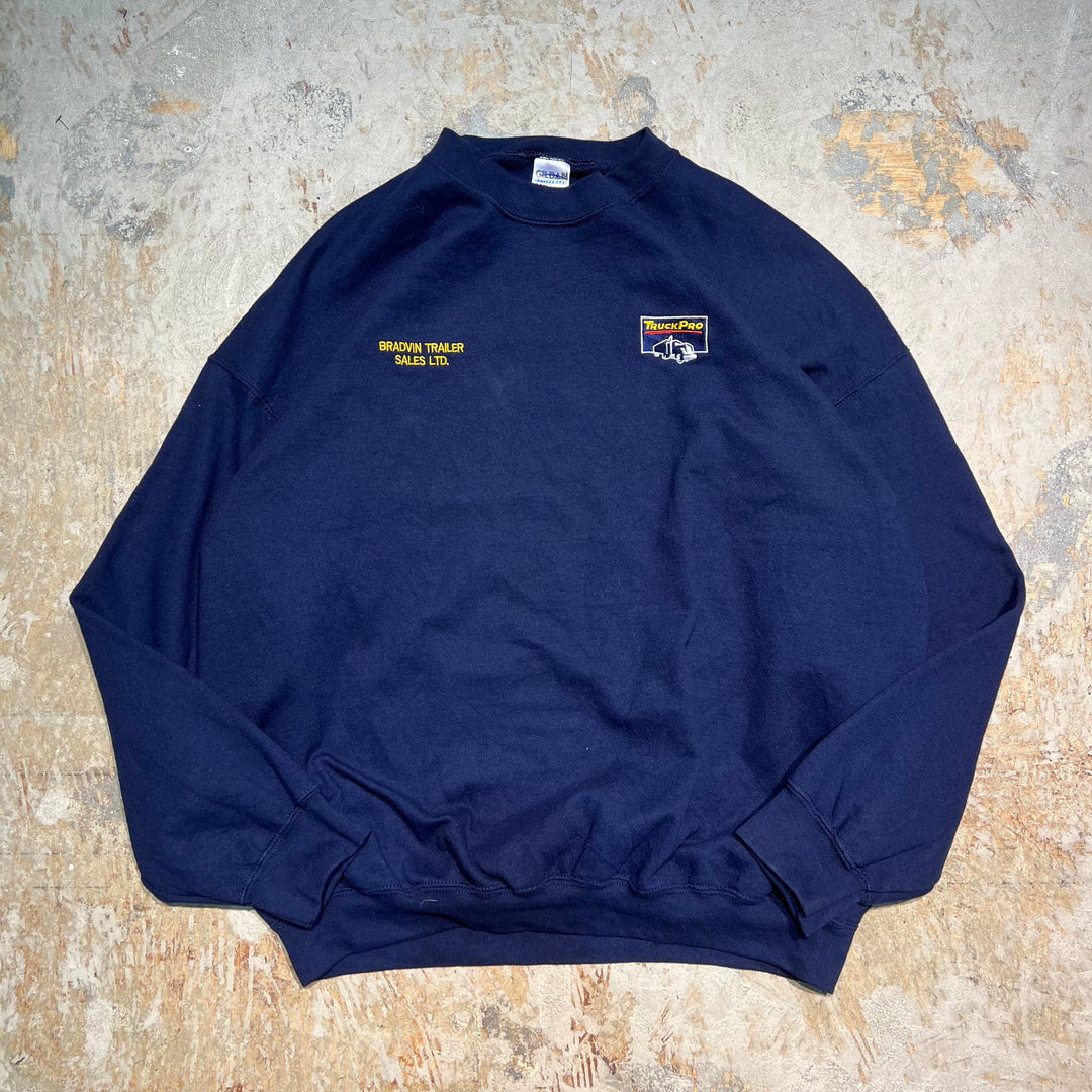 #1982 Old clothes GILDAN/Crewneck Sweatshirts/Corporate logo/Size 2XL