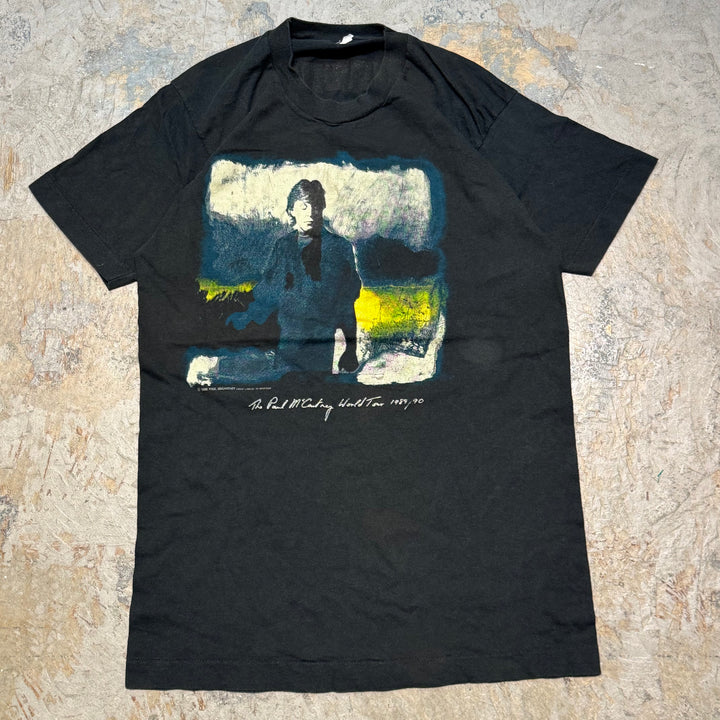 古着 USA製 90's FRUIT OF THE LOOM/ フルーツオブザルーム/ ポール・マッカートニー/ プリントTシャツ/ サイズL
