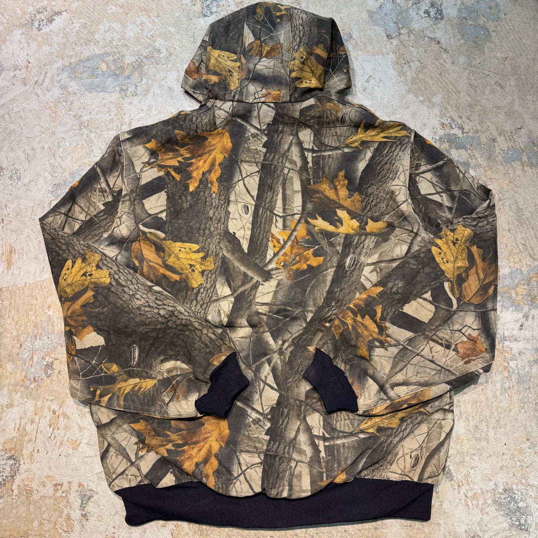 古着 Carhartt/カーハート/ジップアップ/ リアルツリージャケット/ サイズXL