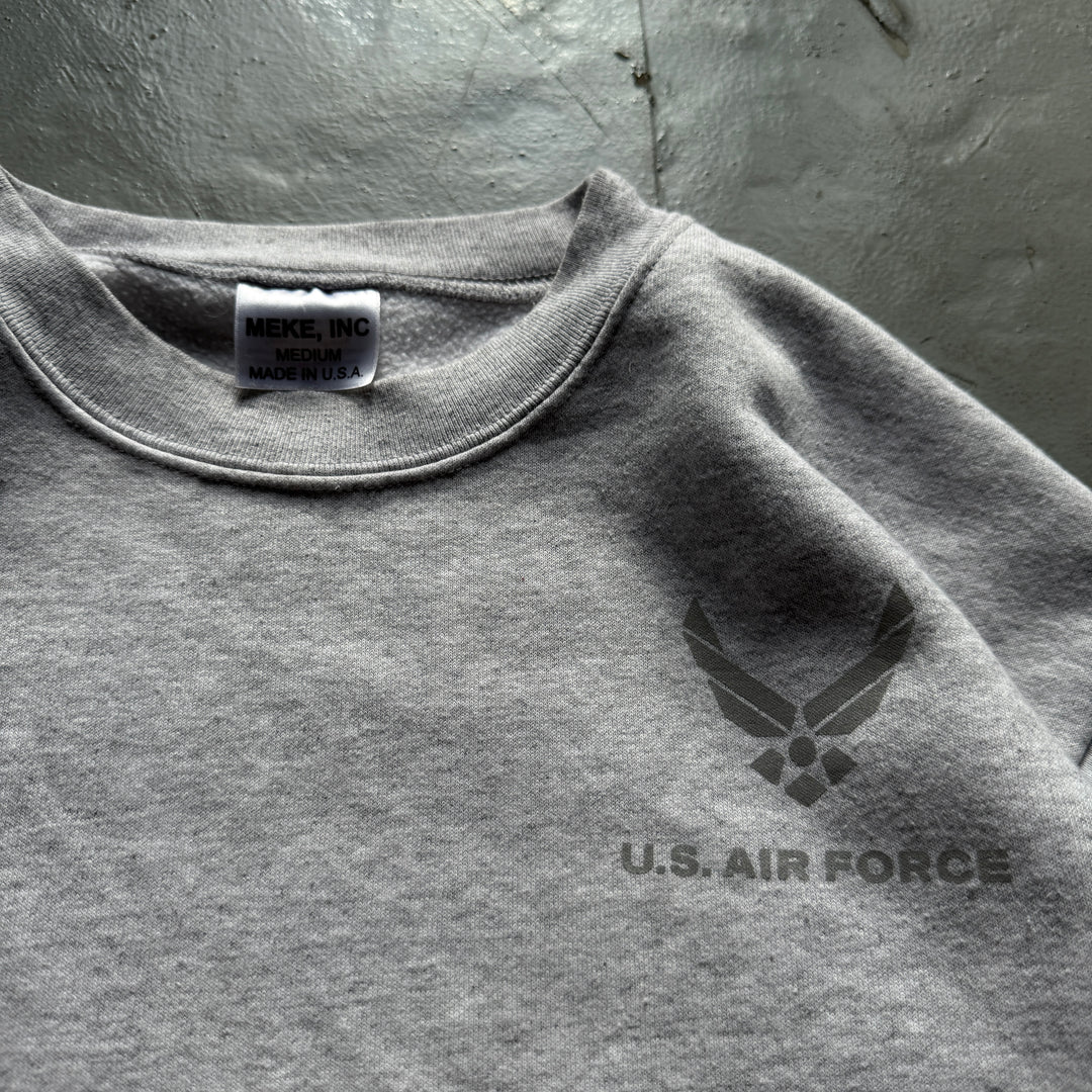 古着 USAVINTAGE/ クルーネックスウェット/ U.S.AIR FORCE/ 米空軍/ サイズM
