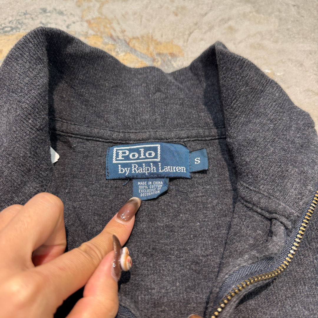 古着 POLO by Ralph Lauren/ ポロ バイ ラルフローレン/ ハーフジップニットセーター/ サイズS