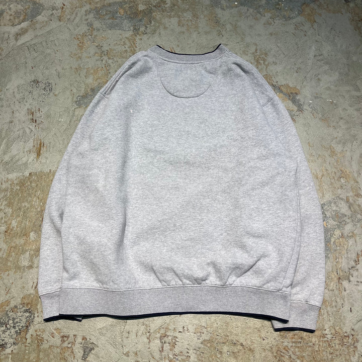 #4081 古着 Unknow/Crew neck Print Sweat/クルーネックスウェット/刺繍ロゴ/USA/サイズM