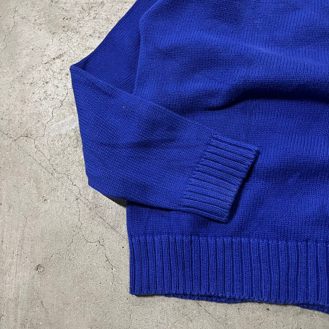 #3882 古着 POLO by Ralph Lauren/ポロバイラルフローレン/Cotton Knit Half Zip Sweaterコットンニットハーフジップセーター/ サイズS