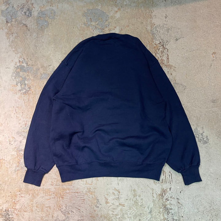 #3554 古着/Russell/ラッセル/Crewneck sweat/クルーネックスウェット/ブランクスウェット/無地/MADE IN U.S.AサイズL