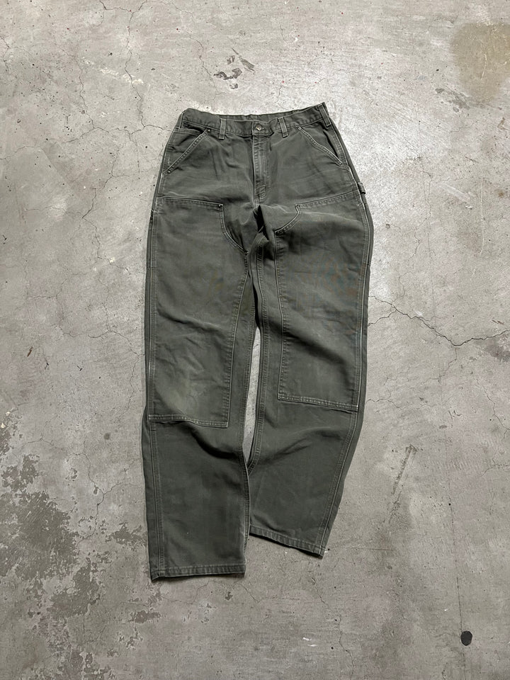 #MA08 古着 Carhartt/カーハート/ Duck Painter Pants/ダック地 ペインターパンツ/ワークパンツ/実寸サイズ32/31