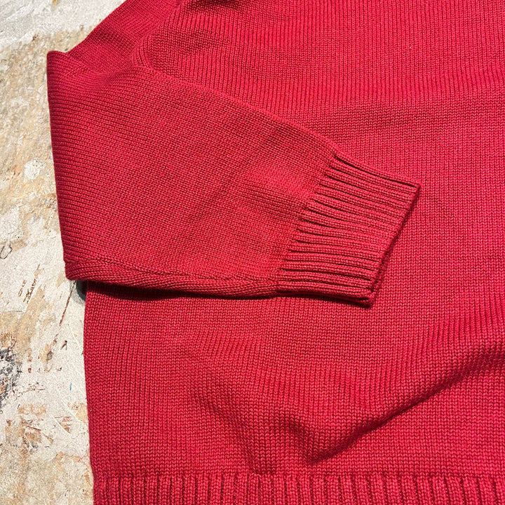 #3689古着/L.L.Bean/エルエルビーン/コットンニット/Cottonknit/Ｖネック/サイズXXL