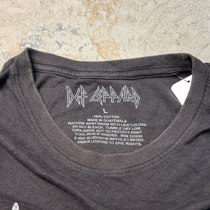古着 DEF LEPPARD/ デフレパード/ アーティストTシャツ/ サイズL