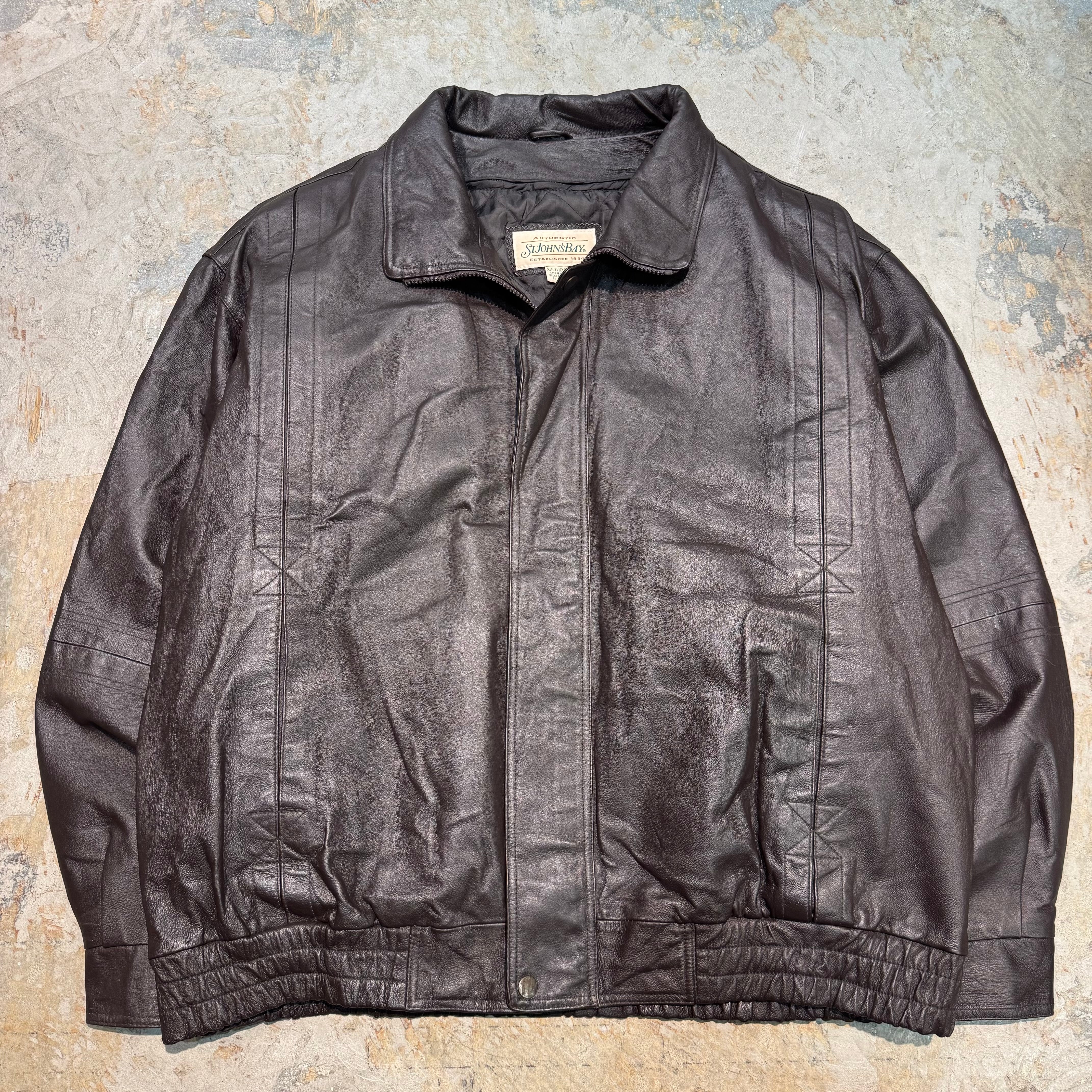 セントジョンズベイダックジャケットボンバージャケットブラック古着vintage セントジョンズベイダックジャケットボンバージャケットブラック