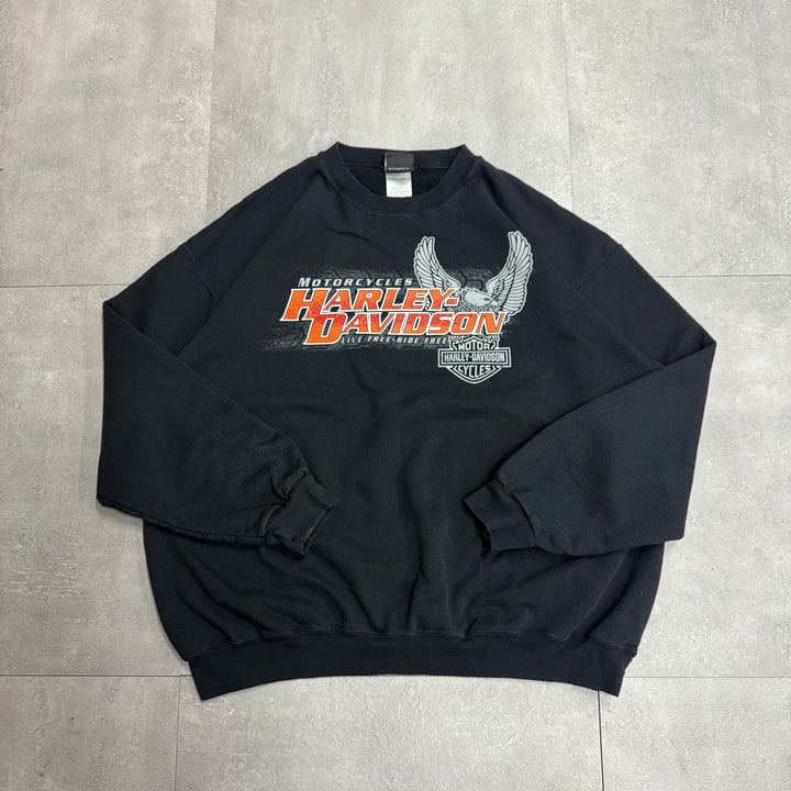 古着 /HARLEY-DAVIDSON / ハーレーダビッドソン/クルーネックスウェット /サイズXL