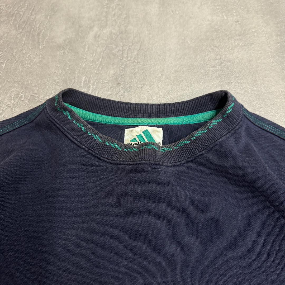 古着 90's adidas/アディダス/クルーネックスウェット/ サイズXL相当