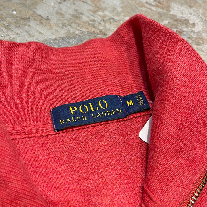 #3347 古着 Polo Ralph Lauren/ポロラルフローレン / Half Zip Cotton Knit Sweater/ハーフジップ コットンニット セーター / サイズM