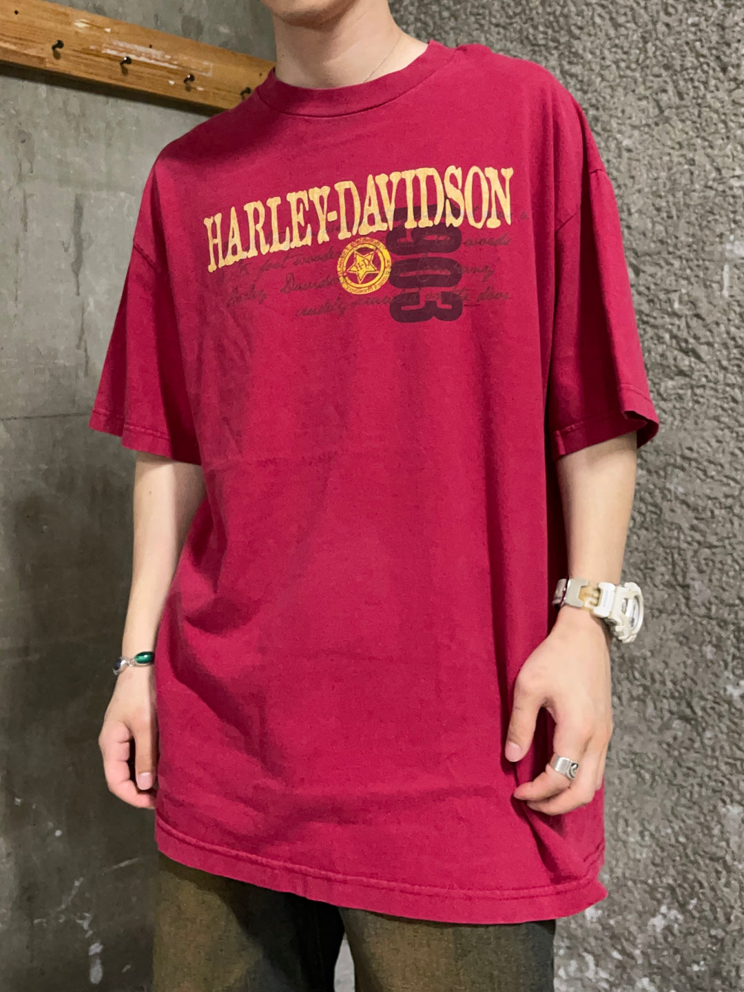 #179 12's Harley-Davidson/ハーレーダビッドソン Tee サイズXL