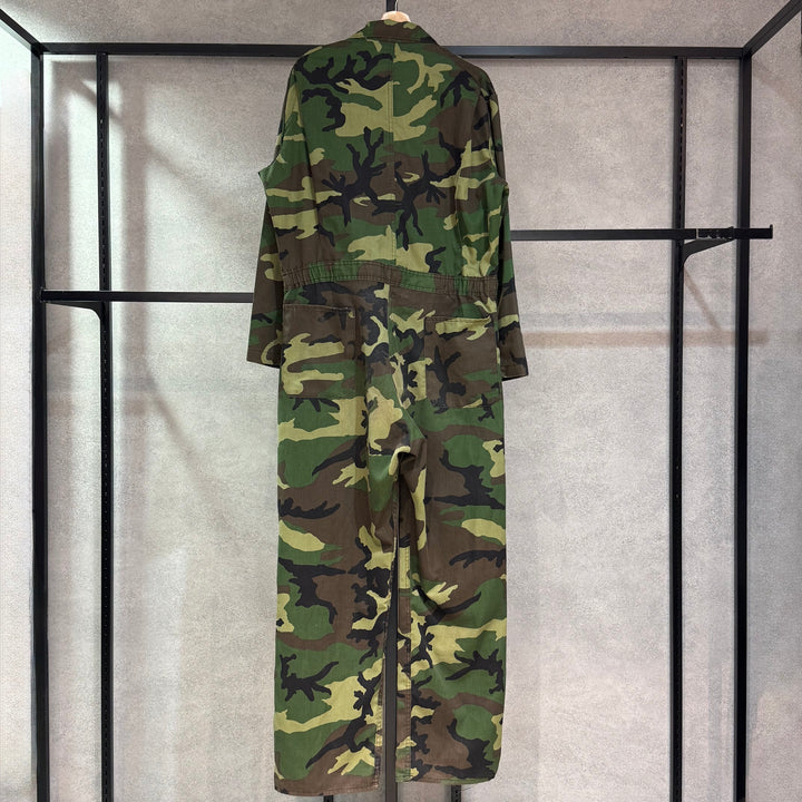 빈티지 Dickies/ Dickies/ Jumpsuit/ Connecting/ Woodland Camo Pattern/ Size XL에 해당합니다.
