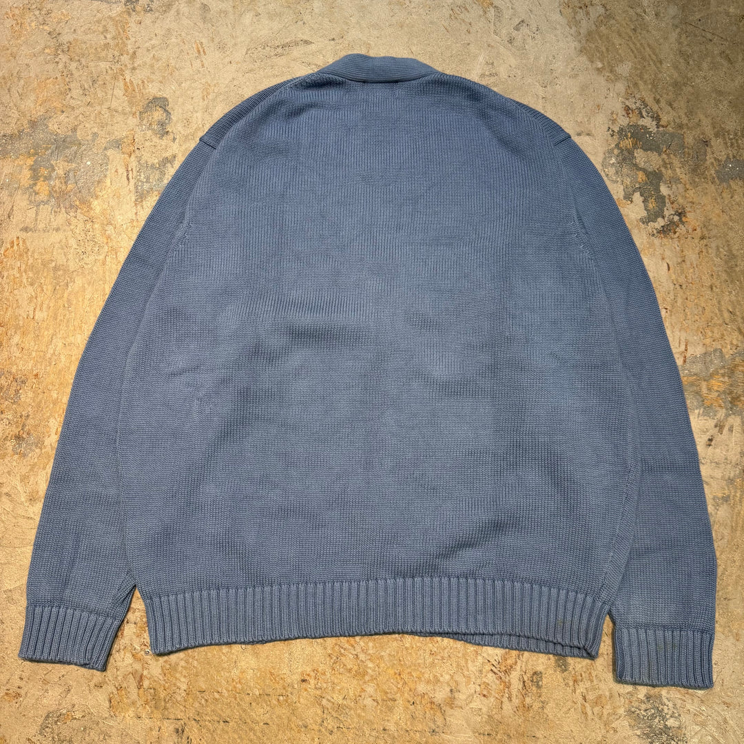 古着 90's L.L.Bean/ エルエルビーン/ Ｖネックニットカーディガン/サイズL