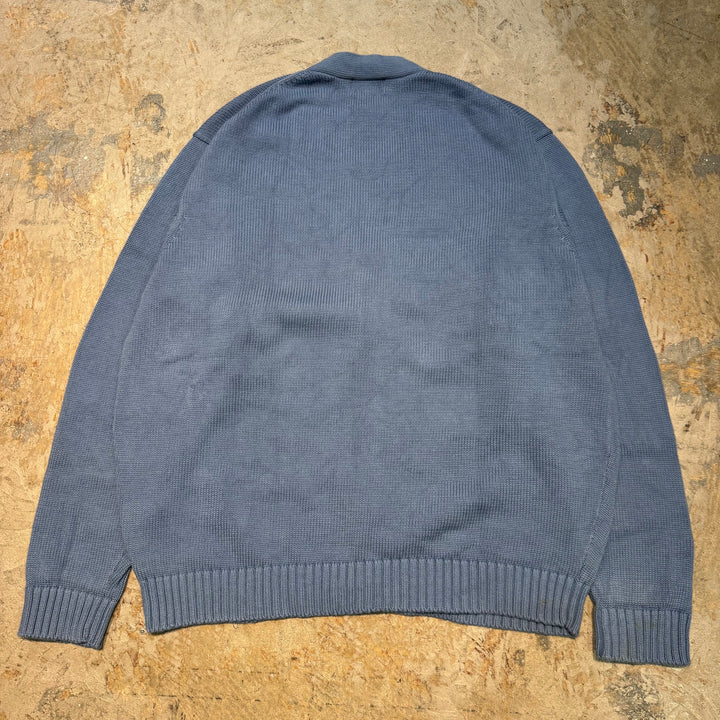 古着 90's L.L.Bean/ エルエルビーン/ Ｖネックニットカーディガン/サイズL