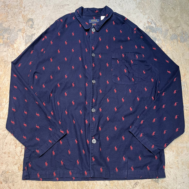 古着 Ralph Lauren/ ラルフ ローレン/ パジャマシャツ/長袖シャツ/ サイズL