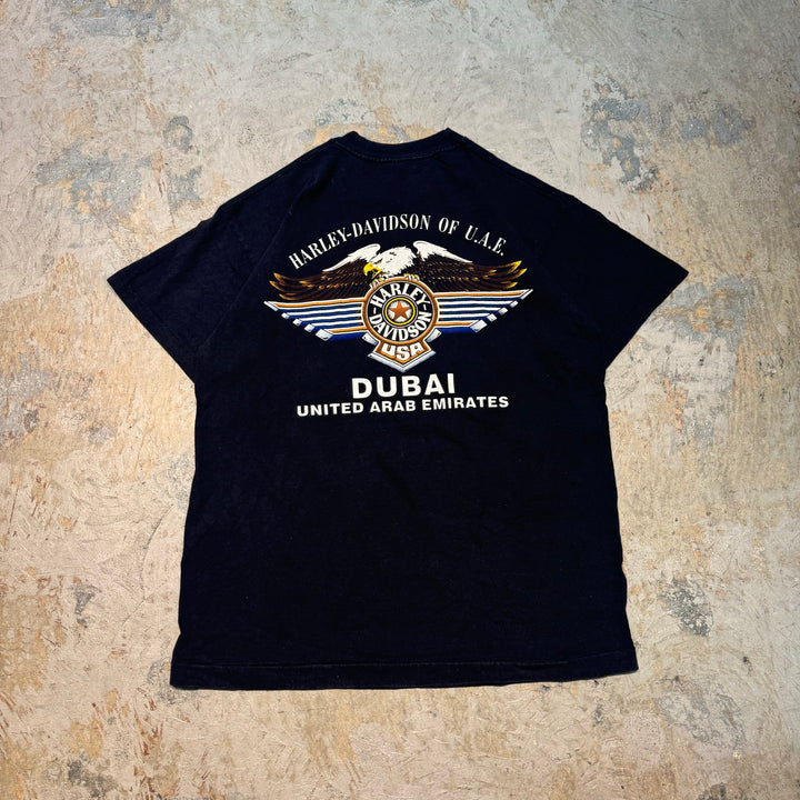 Used clothing Made in USA Harley-Davidson/Harley-Davidson/Printed T-shirt/Size L