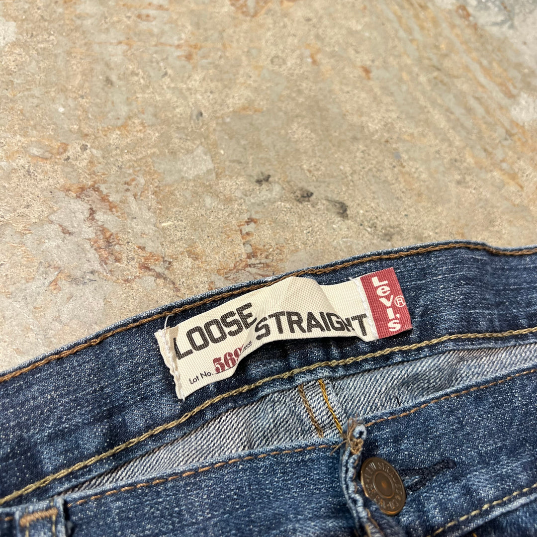 古着 Levi's/リーバイス/Denim Pants/デニムパンツ/569/実寸サイズ40×30