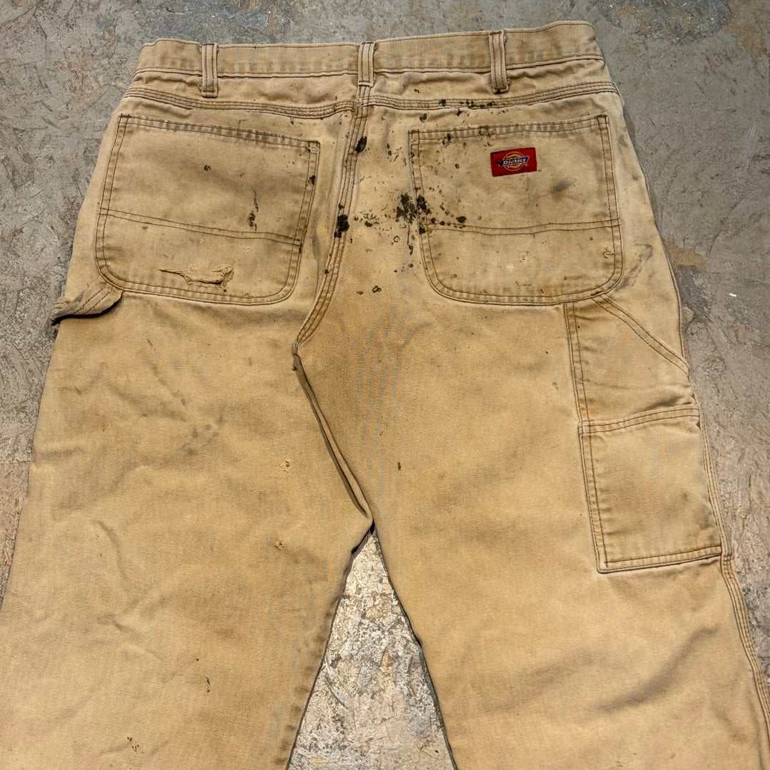 古着 Dickies/ディッキーズ/ダック地ペインターパンツ/実寸サイズ33×30